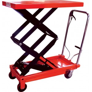 Hydraulic Double Scissor Table Truck - NIULI Brand -  350kg 1.5m Lift